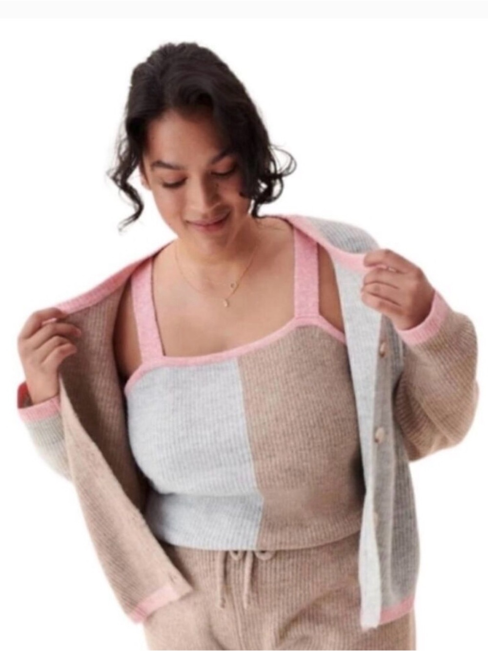 Anthropologie Saturday Sunday Dina Sweater Tank Sz 2X